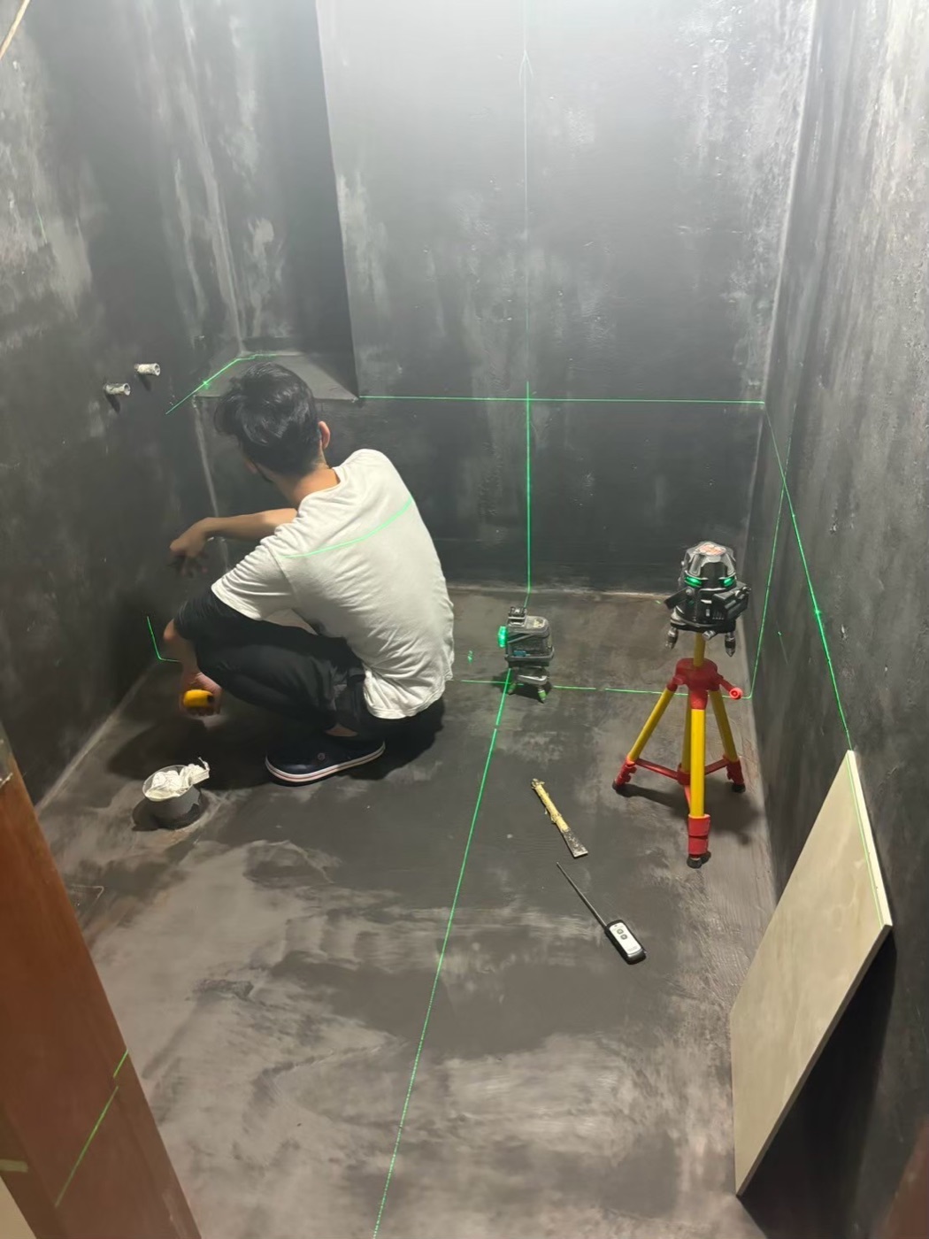 雷射水平儀放樣